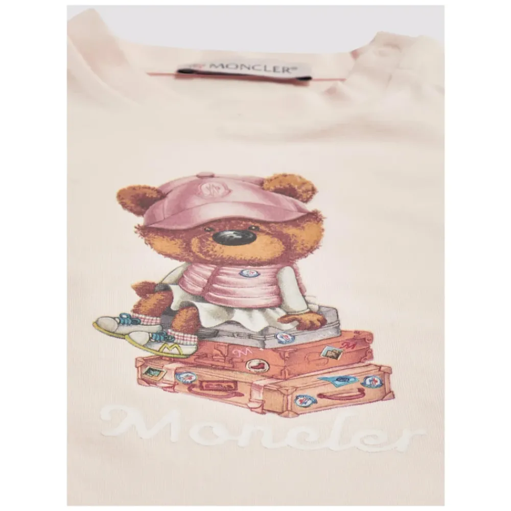 Moncler Teddybeer Print T-shirt