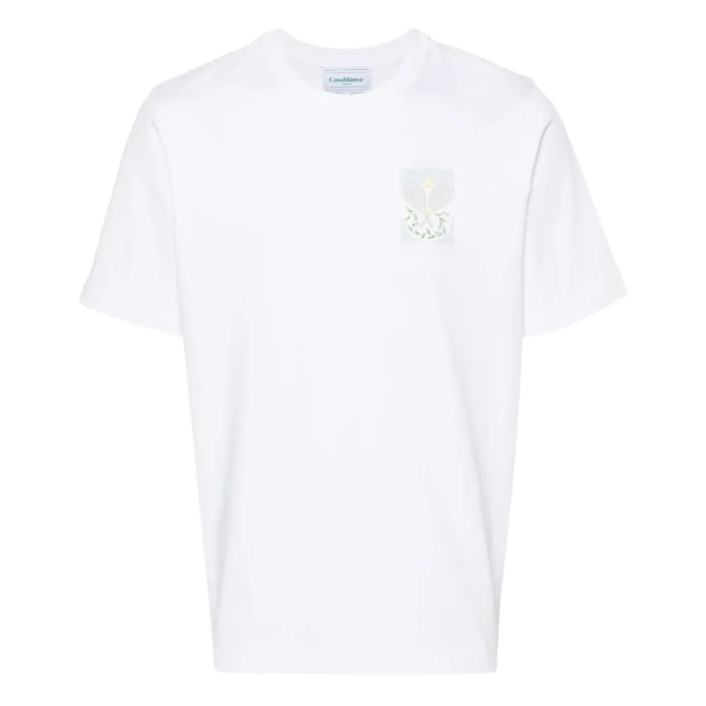 Heren Casablanca Shirts^Tennis Pastelle T-Shirt