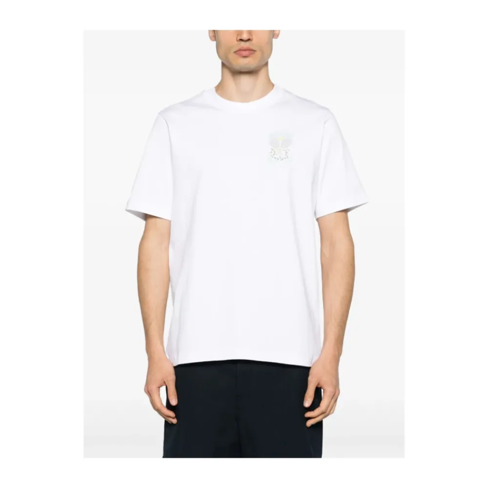 Heren Casablanca Shirts^Tennis Pastelle T-Shirt