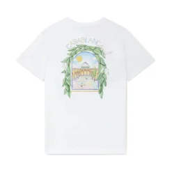 Heren Casablanca Tennisboog T-shirt