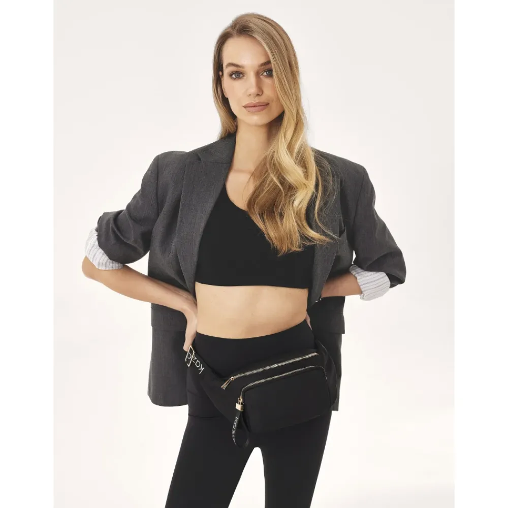 DAMES Kazar Textiel heuptas in e kleur