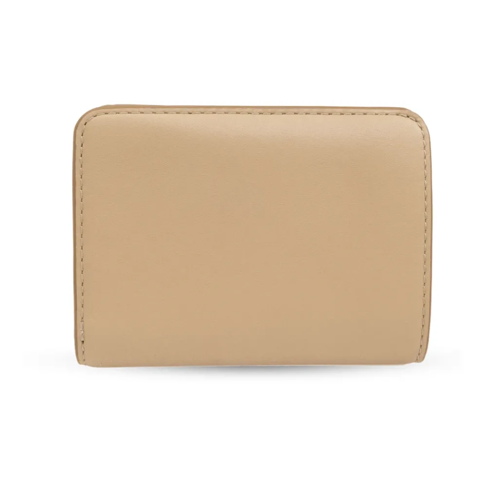 DAMES Marc Jacobs Portefeuilles^The Covered J Marc Mini Compact Portemonnee