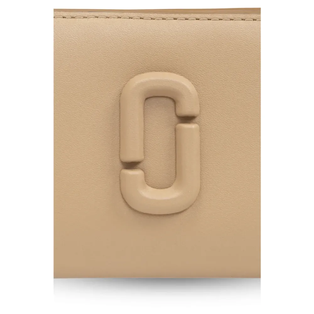 DAMES Marc Jacobs Portefeuilles^The Covered J Marc Mini Compact Portemonnee