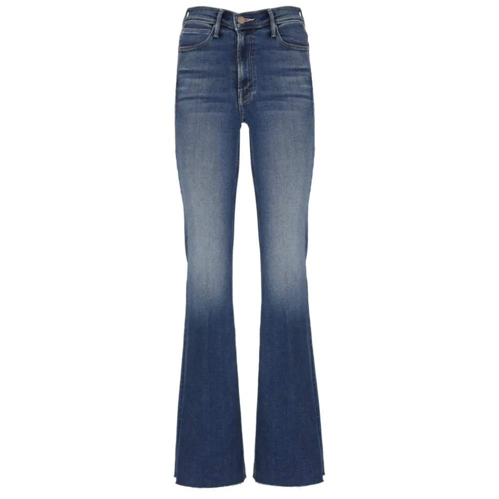 DAMES Mother Jeans^The Doozy Fray Flare Jeans