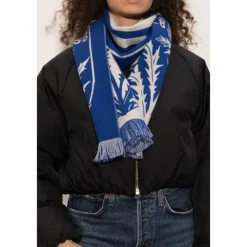 Heren Burberry Sjaals^Thistle Shield Wool Scarf