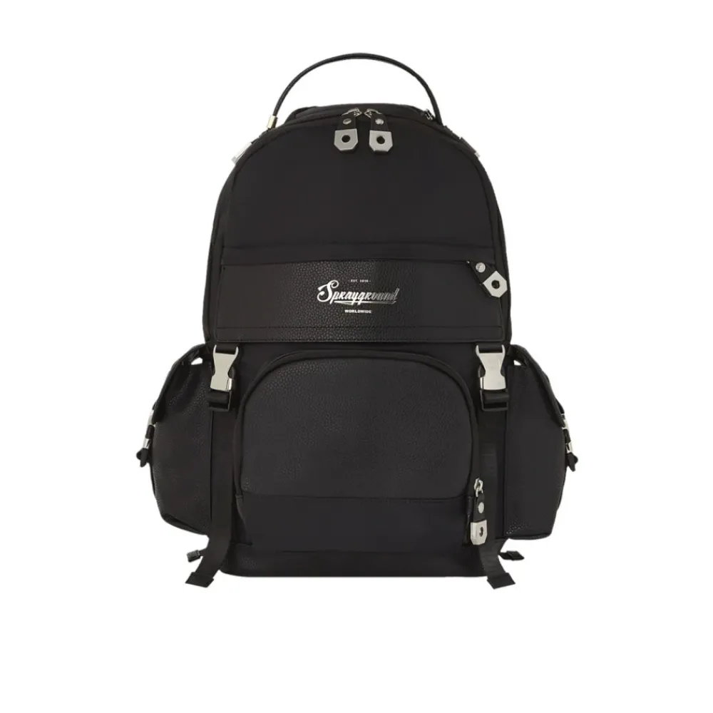 Heren SPRAYGROUND Tijger Rugzak met Metalen Logo