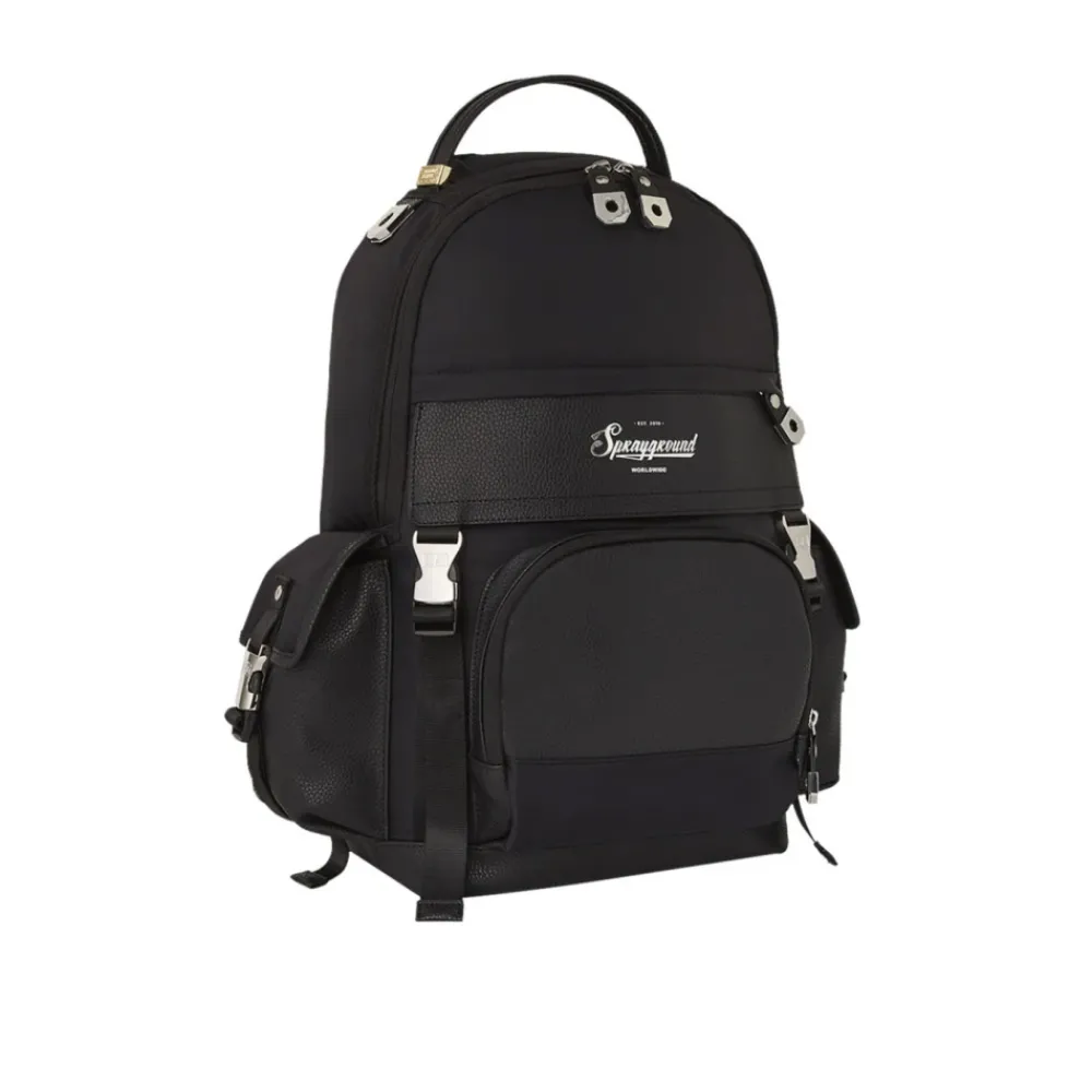 Heren SPRAYGROUND Tijger Rugzak met Metalen Logo