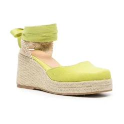 DAMES Castañer Sleehakken^Tina Raffia Wedge Espadrilles