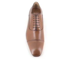 Heren Christian Louboutin Nette Schoenen^Tobacco Oxford Platte Schoenen