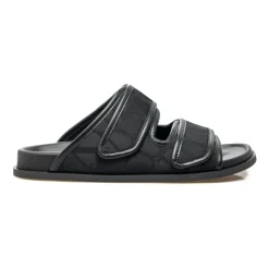 Heren Valentino Garavani Toile Iconographe Flat Sandals