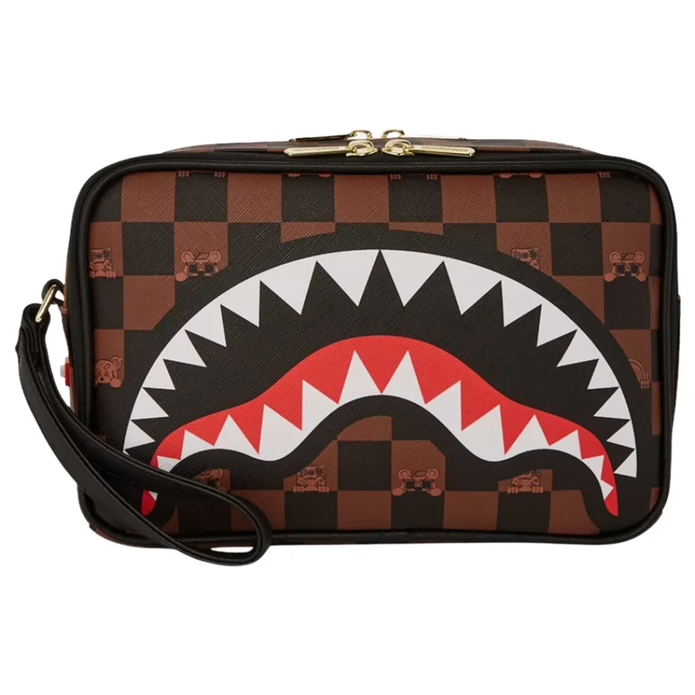 SPRAYGROUND Tassen^Toilettas met glurend personagecontrole