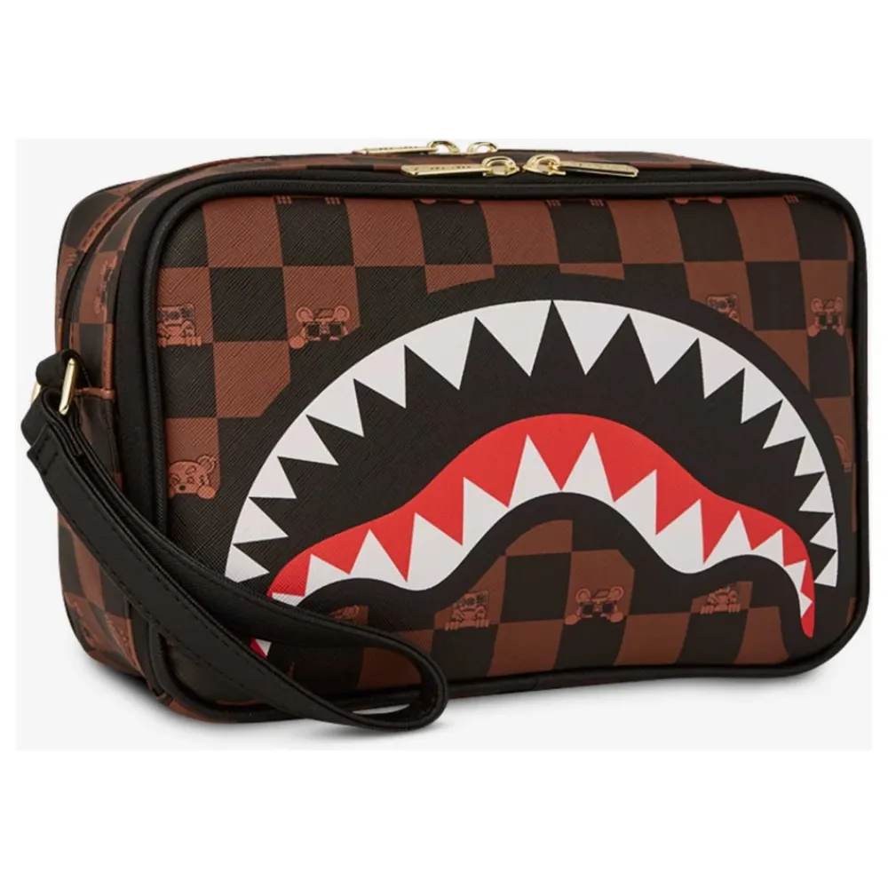 SPRAYGROUND Tassen^Toilettas met glurend personagecontrole