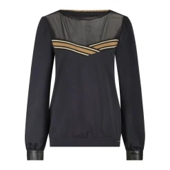 DAMES Zip73 Top lange mouw W25/236/01/001