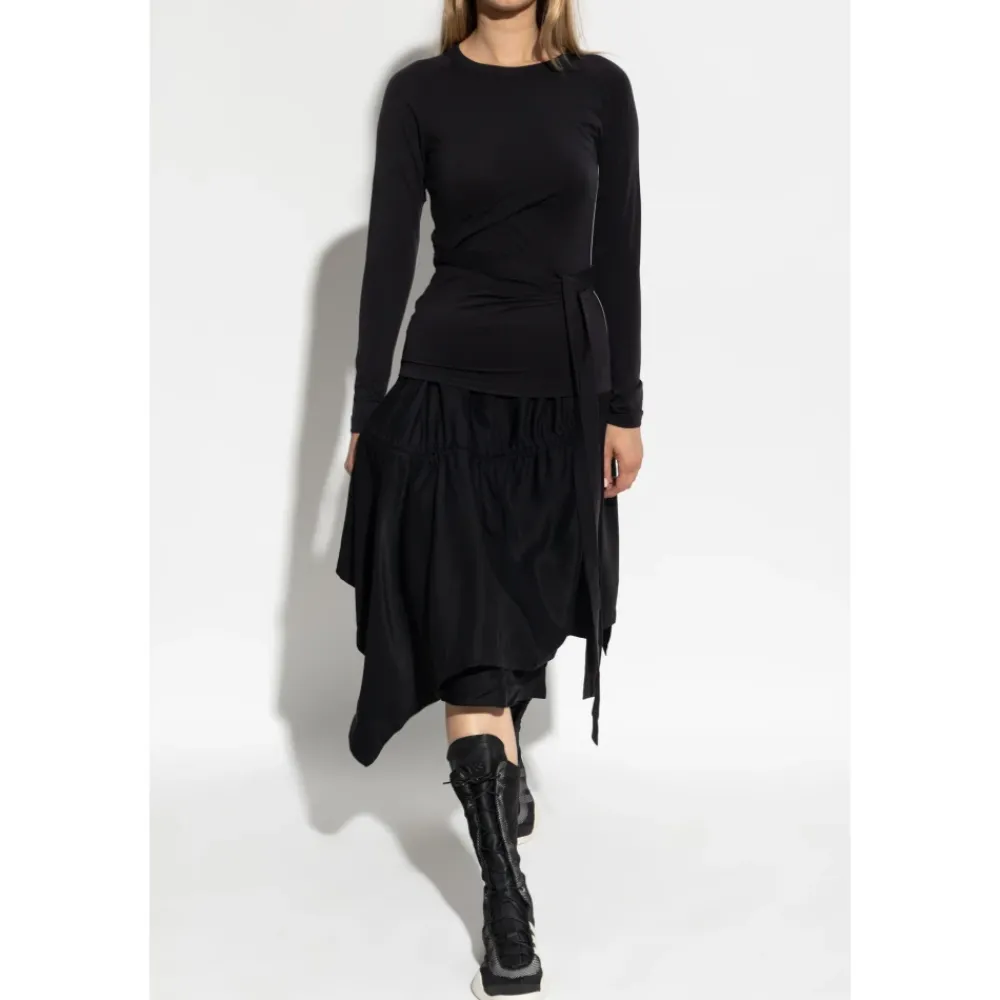 DAMES Y-3 Shirts^Top met decoratieve afwerking