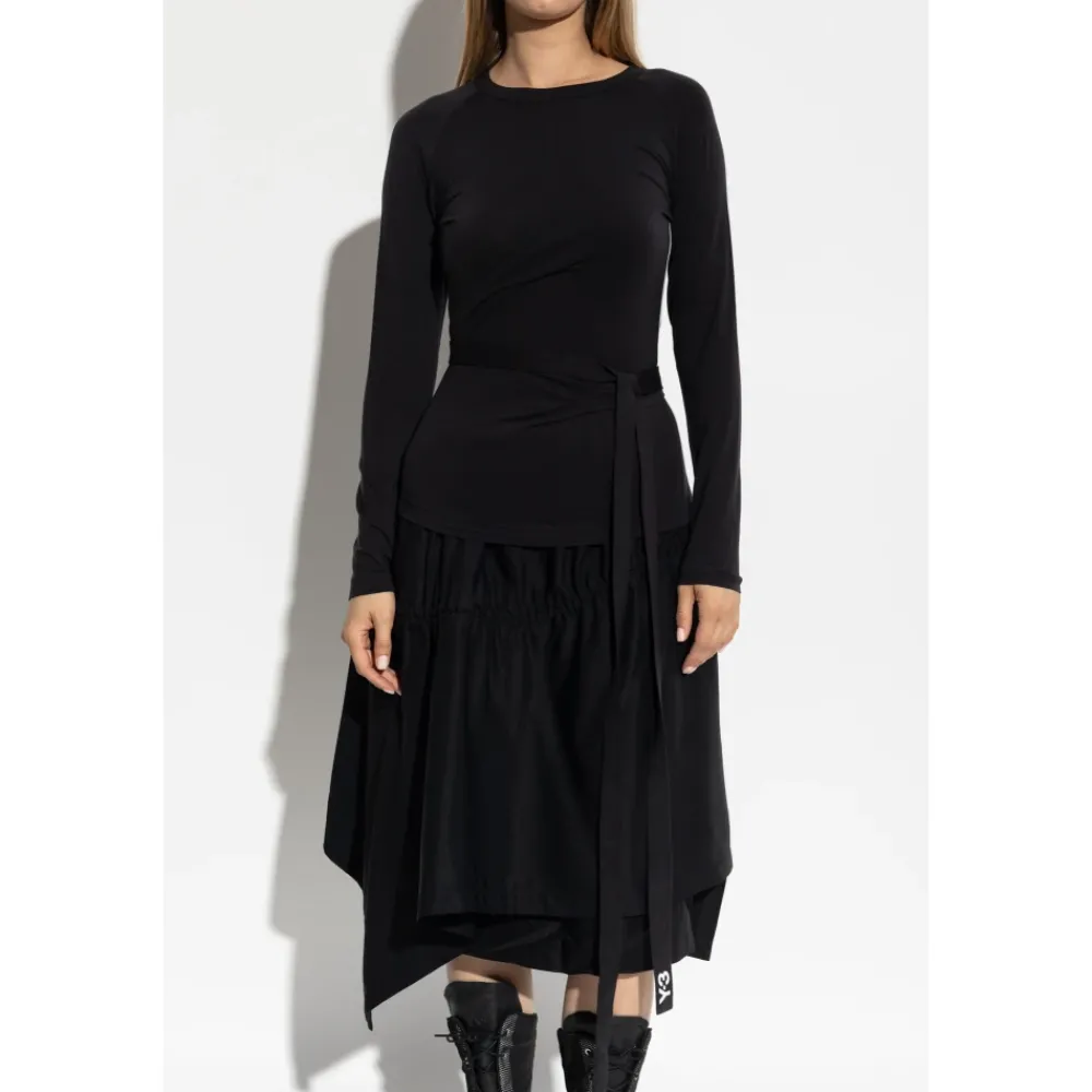 DAMES Y-3 Shirts^Top met decoratieve afwerking