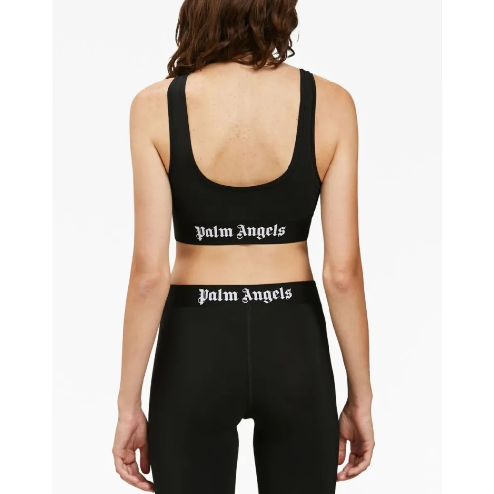 Palm Angels Top met logo-print