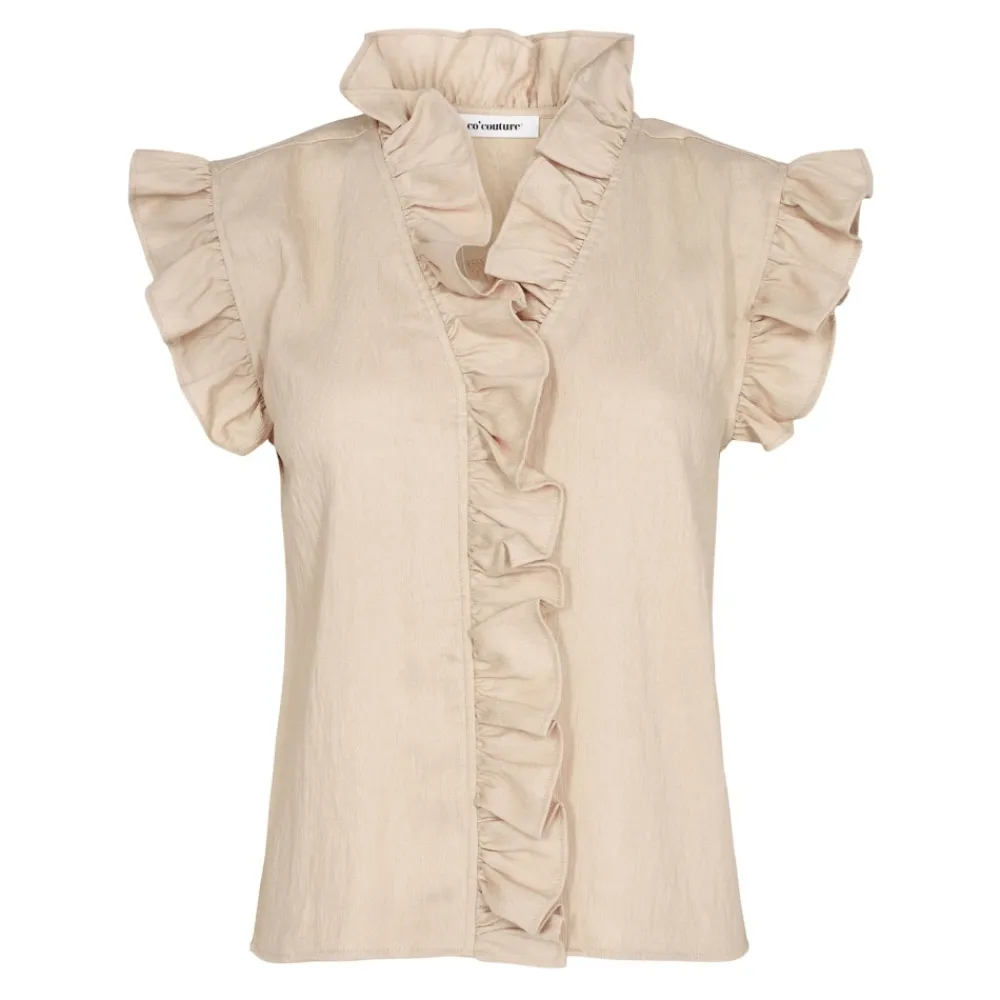 DAMES Co'Couture Top met ruchedetails