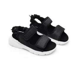 DAMES Hogan Sleehakken^Touch-Strap Chunky Sandalen