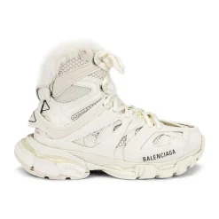 Balenciaga Track Hike Fur Sneaker Boots