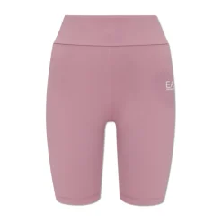 Emporio Armani EA7 Trainingsbroeken^Trainingshort met bedrukt logo