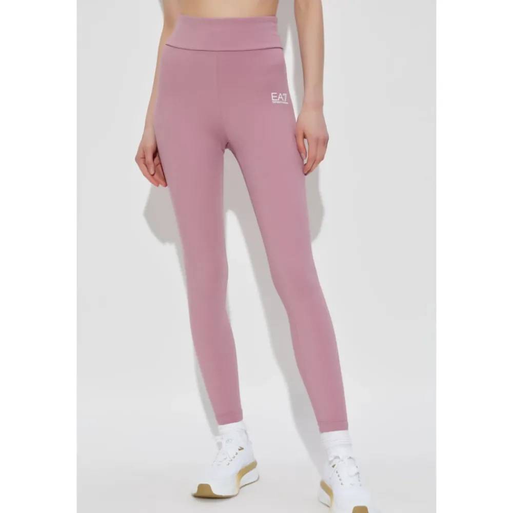 Emporio Armani EA7 Trainingsbroeken^Trainingslegging met bedrukt logo