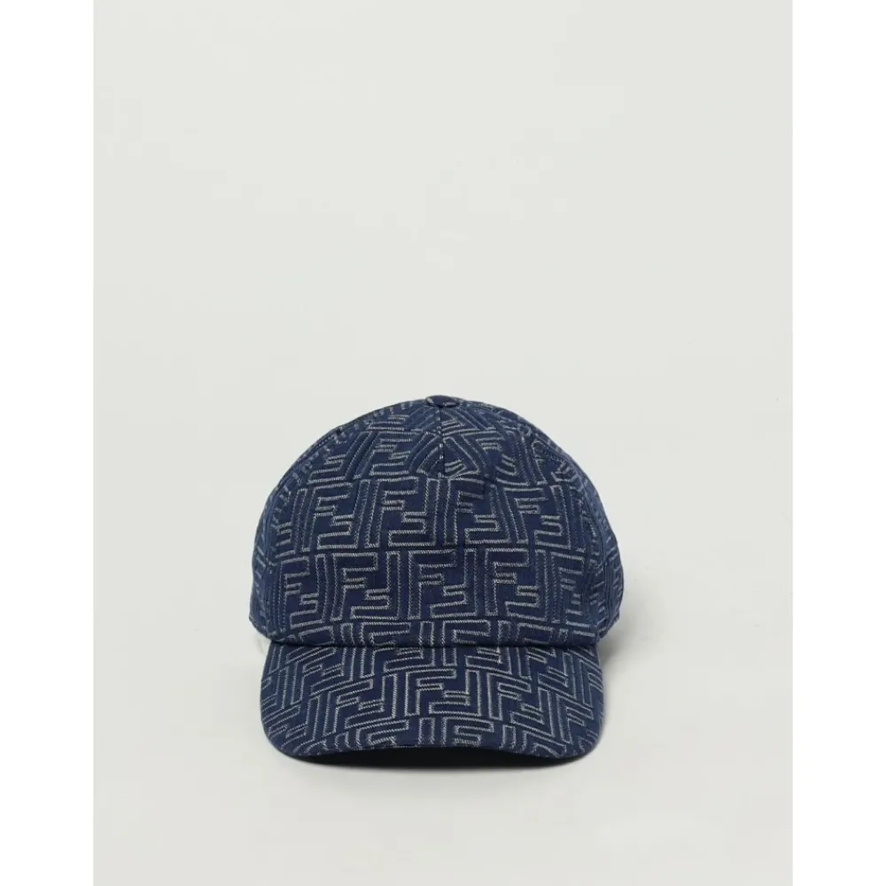 Heren Fendi Trendy Patroon Baseballpet voor Zonbescherming