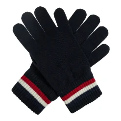 Heren Moncler Handschoenen^Tricolor Wollen Handschoenen