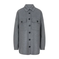 DAMES Dante 6 Trenchcoats & Mantels^Trucker stijl wollen blend jas