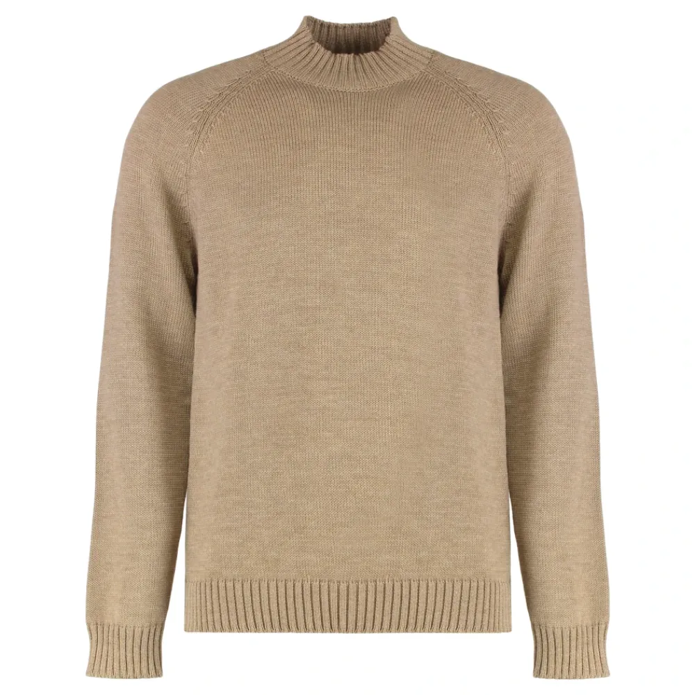 Heren SLOWEAR Trui met col van wol