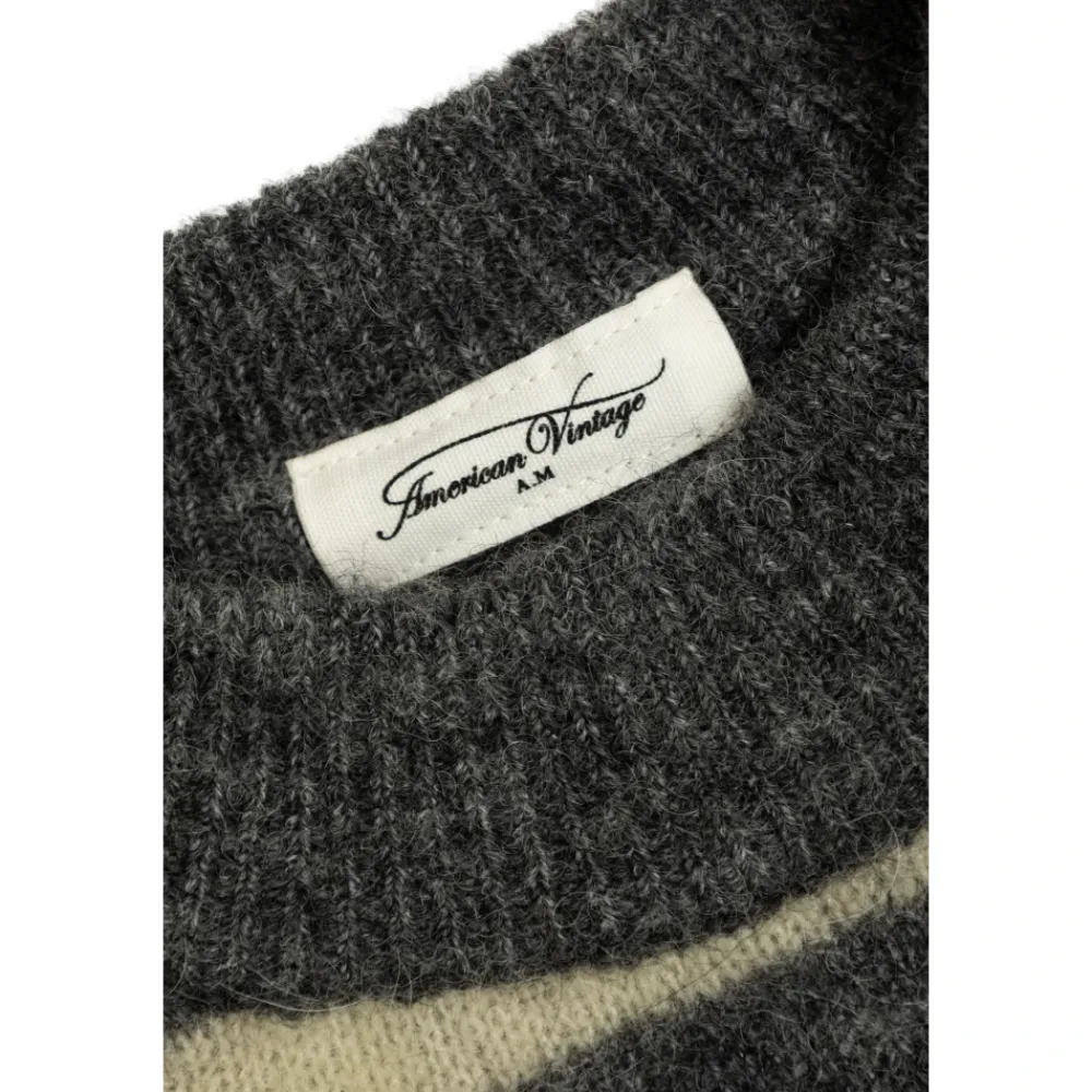 American Vintage Trui met gestreept patroon