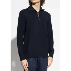 Heren Paul & Shark Trui met ritssluiting halslijn