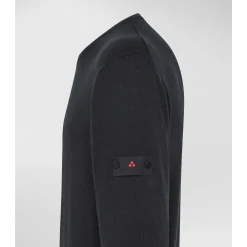 Heren Peuterey Trui van wol en katoen met ronde hals