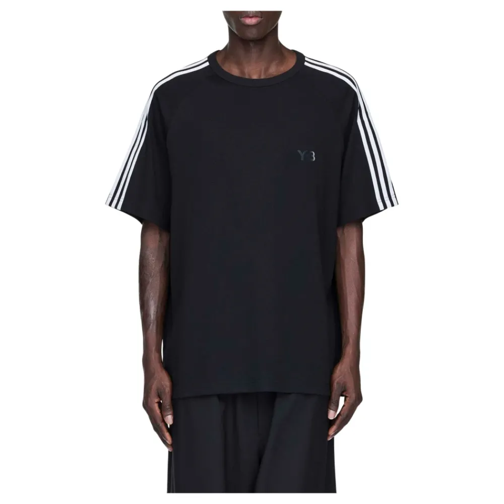 Heren Y-3 T-Shirt 3 Stripes