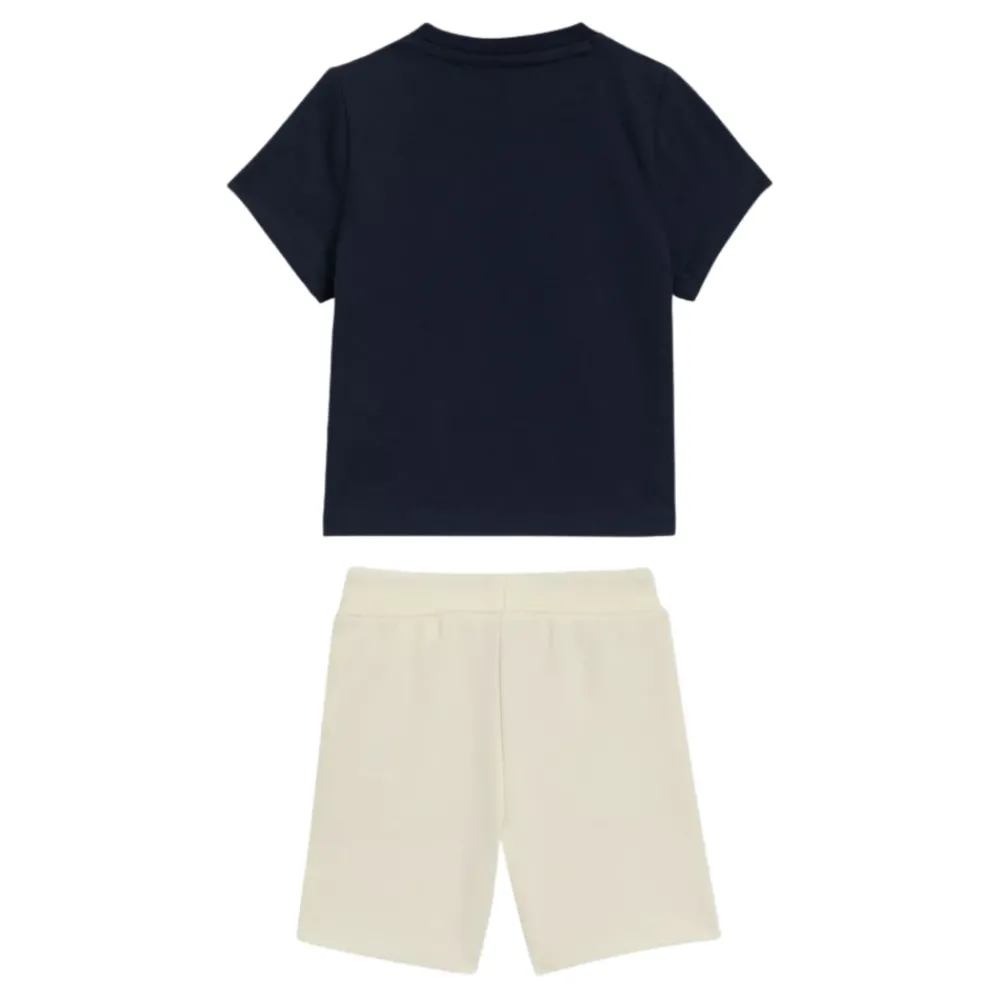 Hugo T-shirt en shorts van een katoenmix