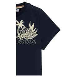 Hugo T-shirt en shorts van een katoenmix