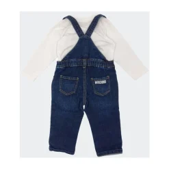 Moschino T-shirt en tuinbroekset van katoen