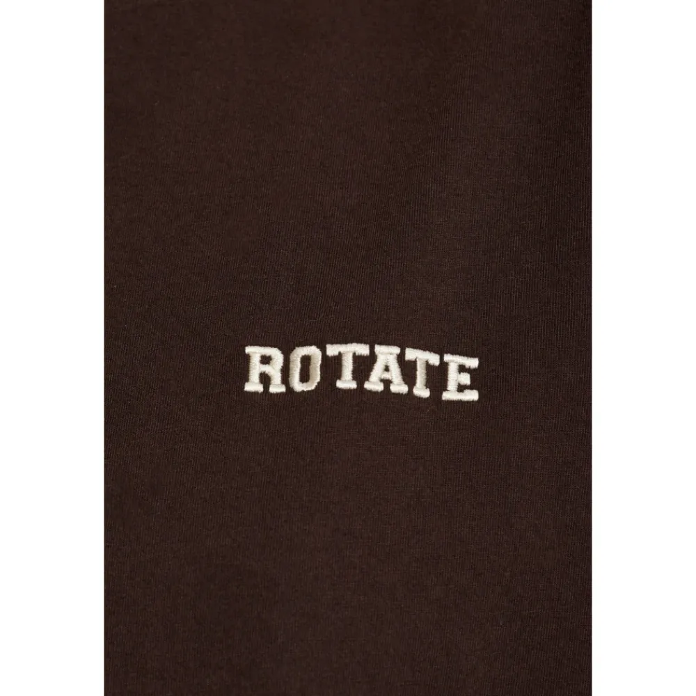 DAMES ROTATE Birger Christensen T-shirt met Geborduurd Logo