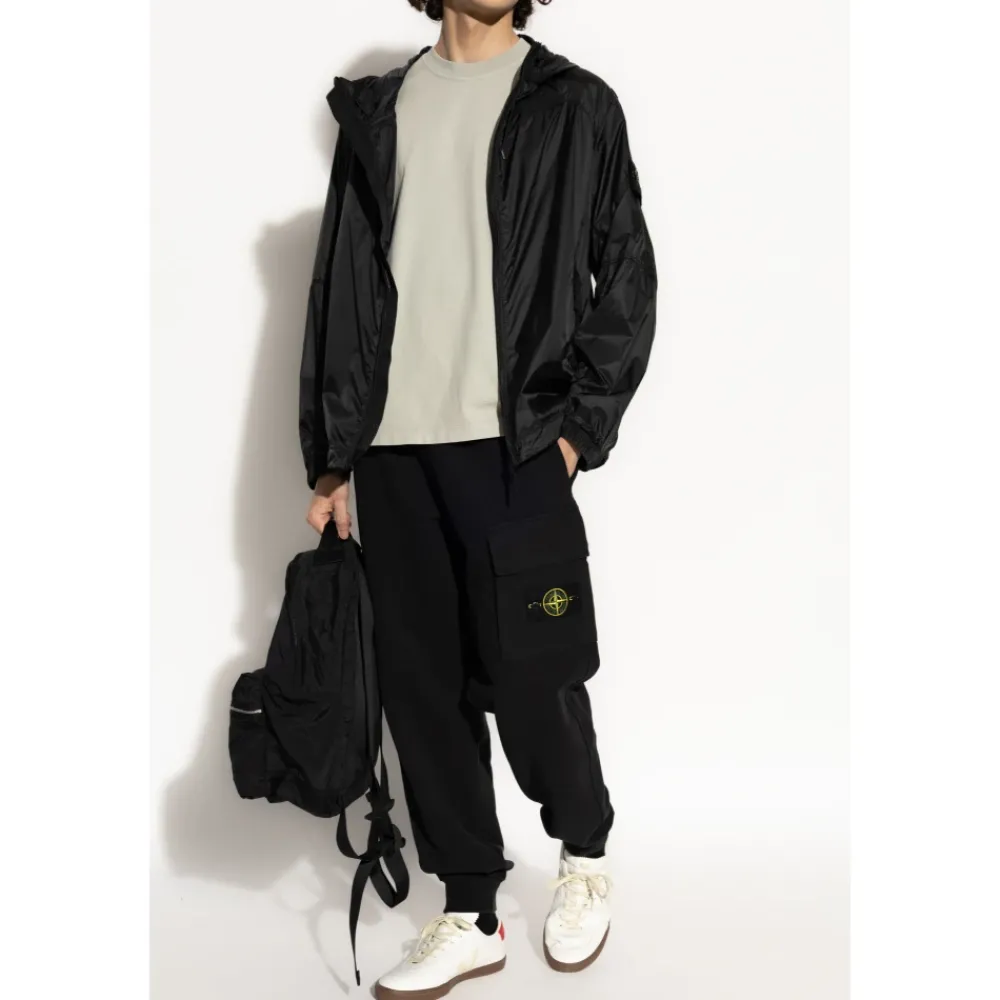 Heren Stone Island T-shirt met logo