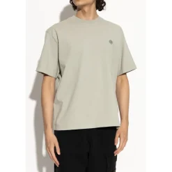 Heren Stone Island T-shirt met logo