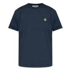 Heren Stone Island T-shirt met logo