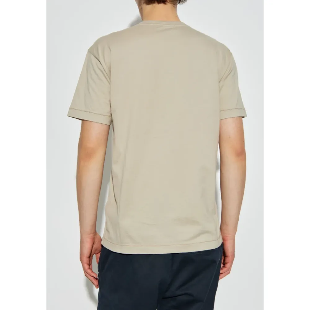 Heren Stone Island Shirts^T-shirt met logo