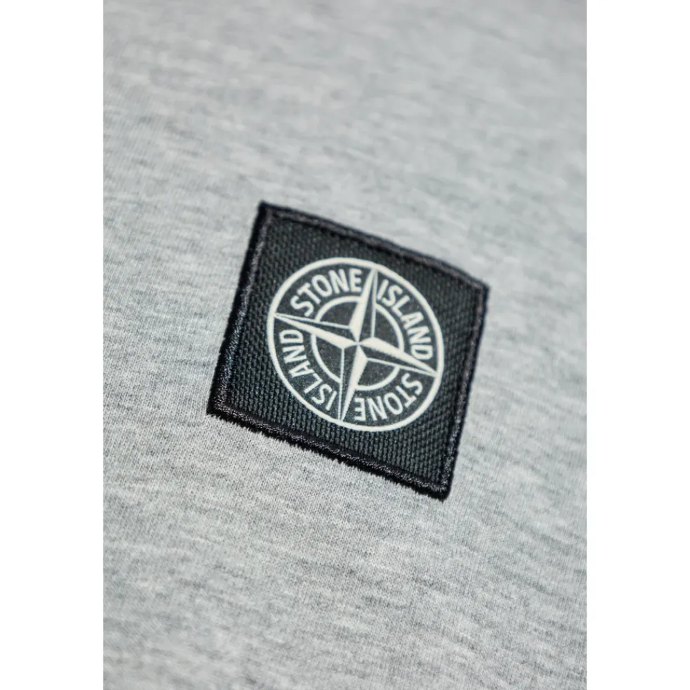 Heren Stone Island T-shirt met logo