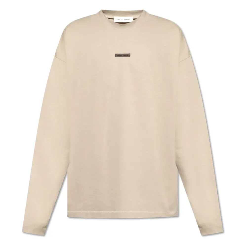 Heren Fear Of God Shirts^T-shirt met logo