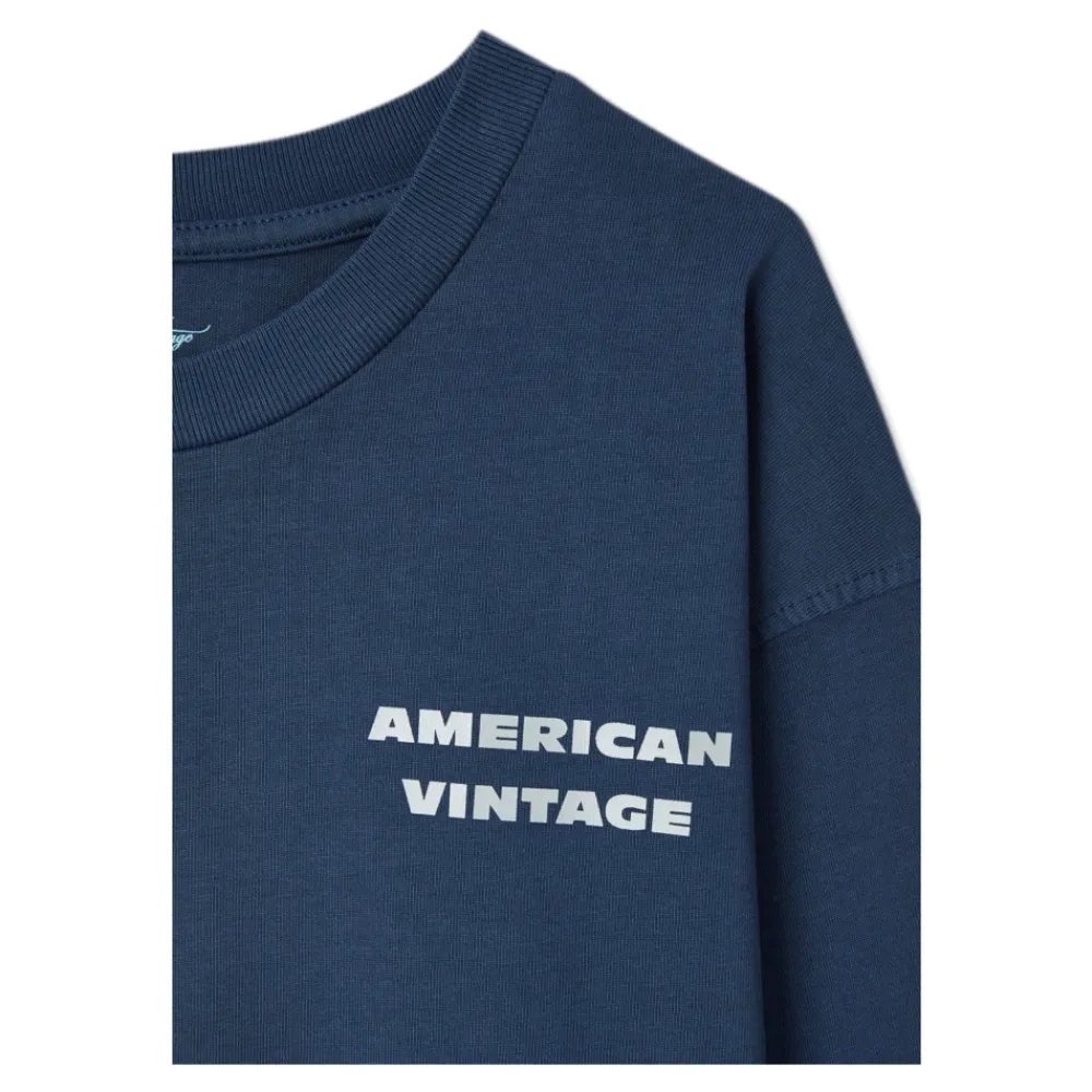 American Vintage Bovenkleding^T-shirt met logo