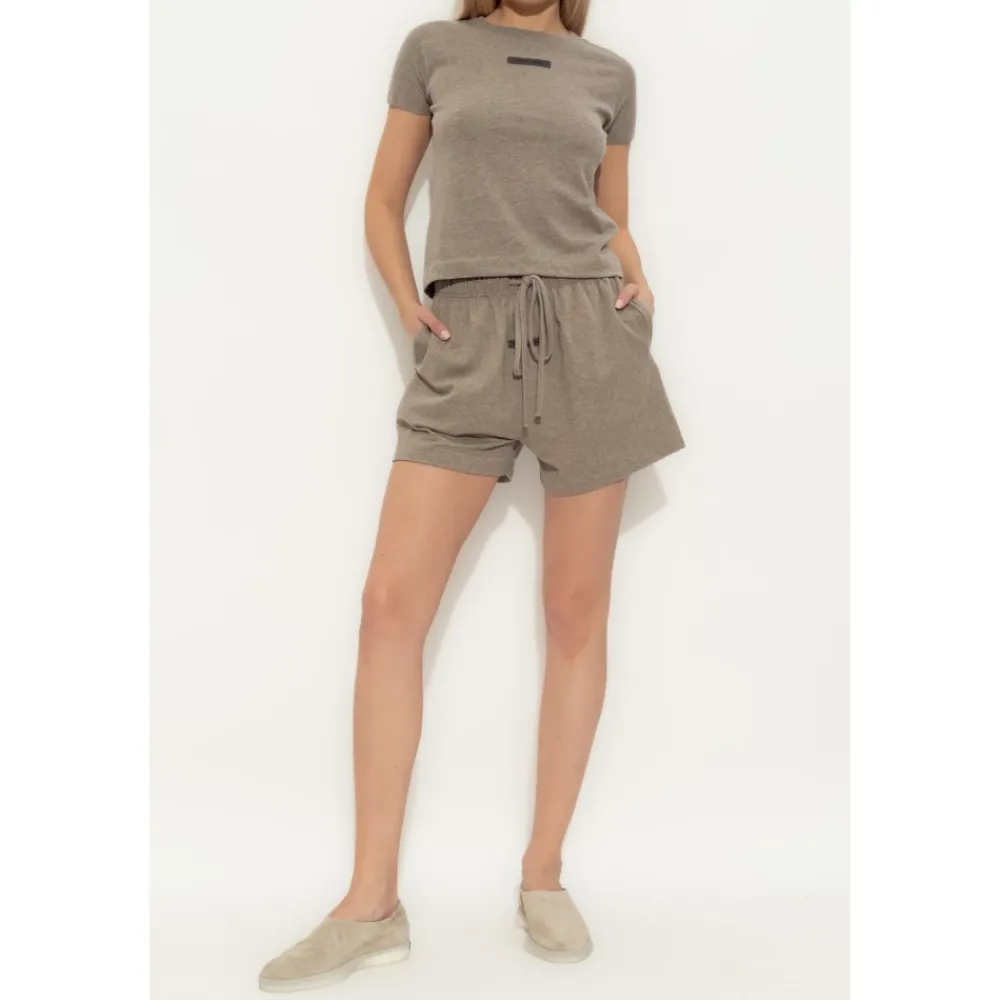 DAMES Fear Of God Shirts^T-shirt met logo