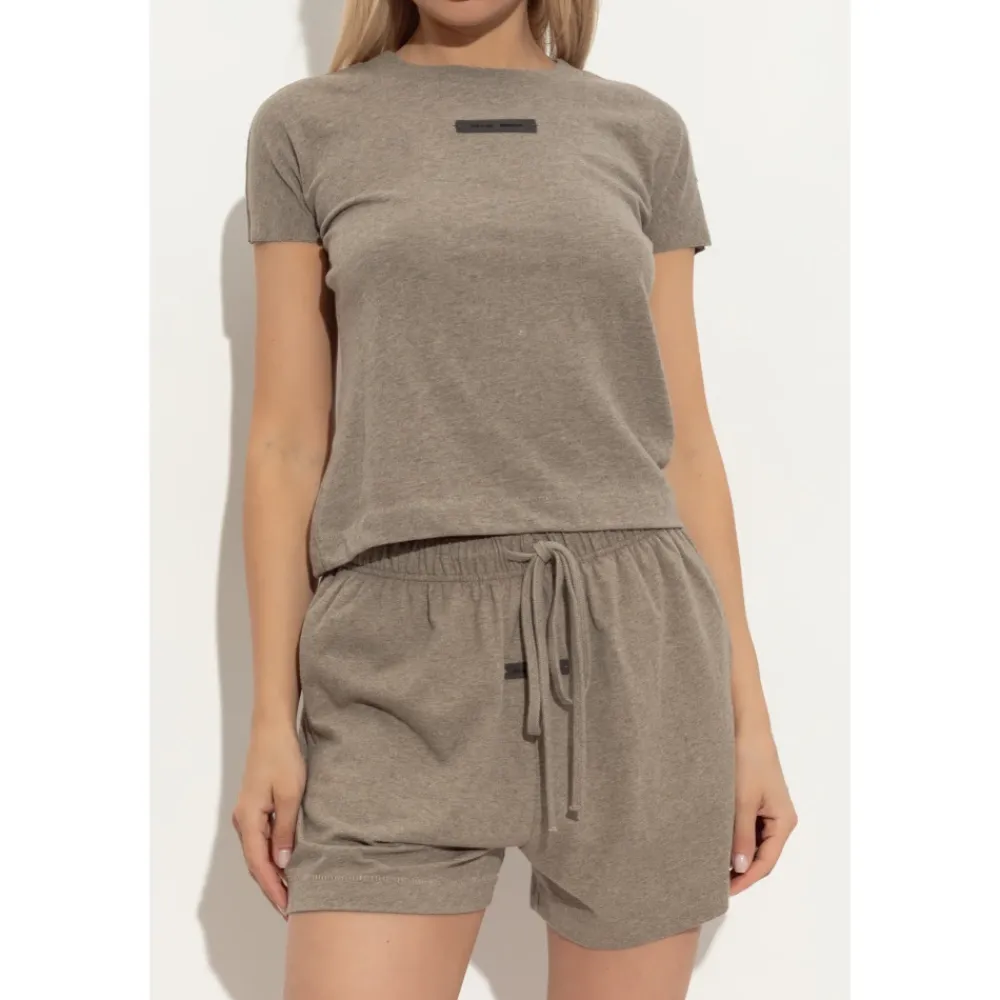 DAMES Fear Of God Shirts^T-shirt met logo