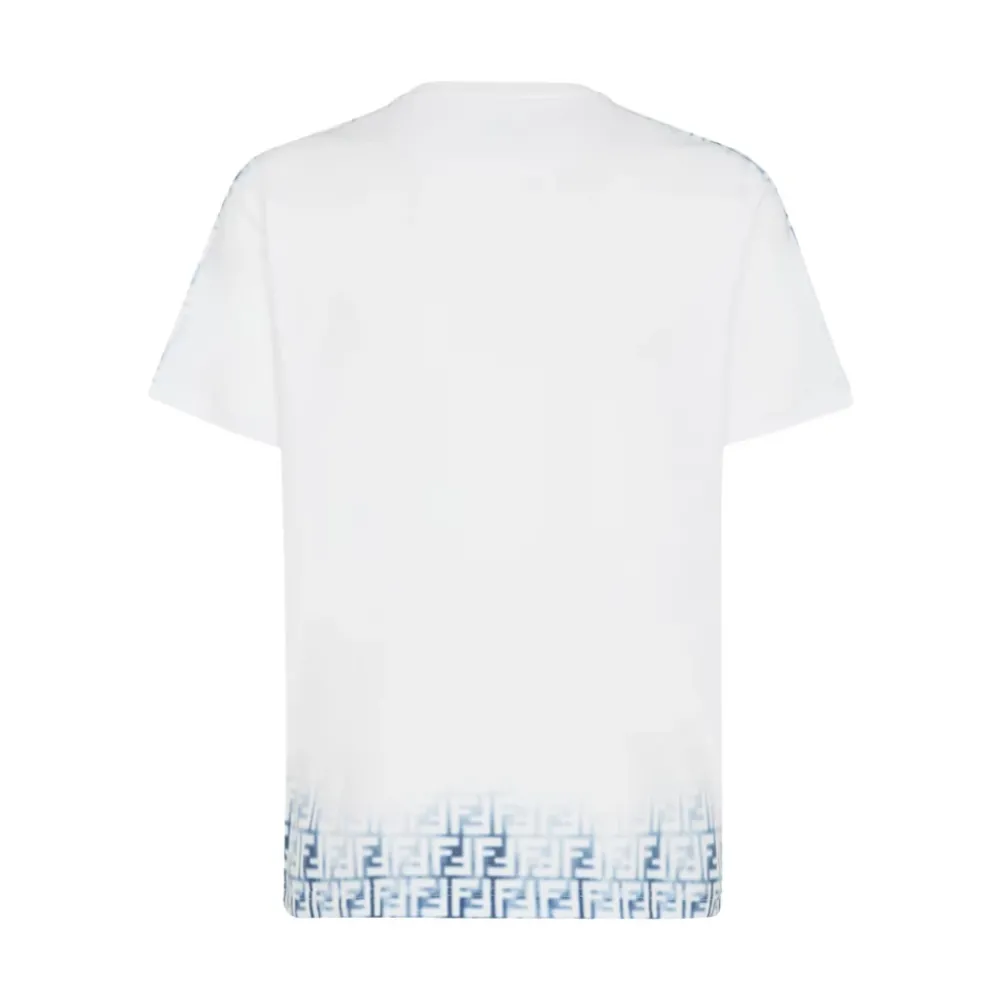 Heren Fendi T-shirt met monogramprint