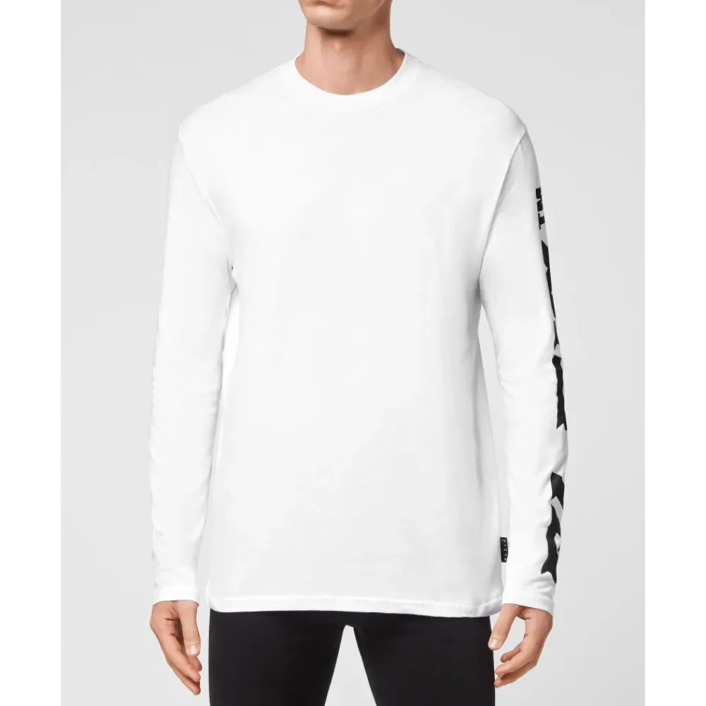 Heren Philipp Plein T-shirt met Ronde Hals