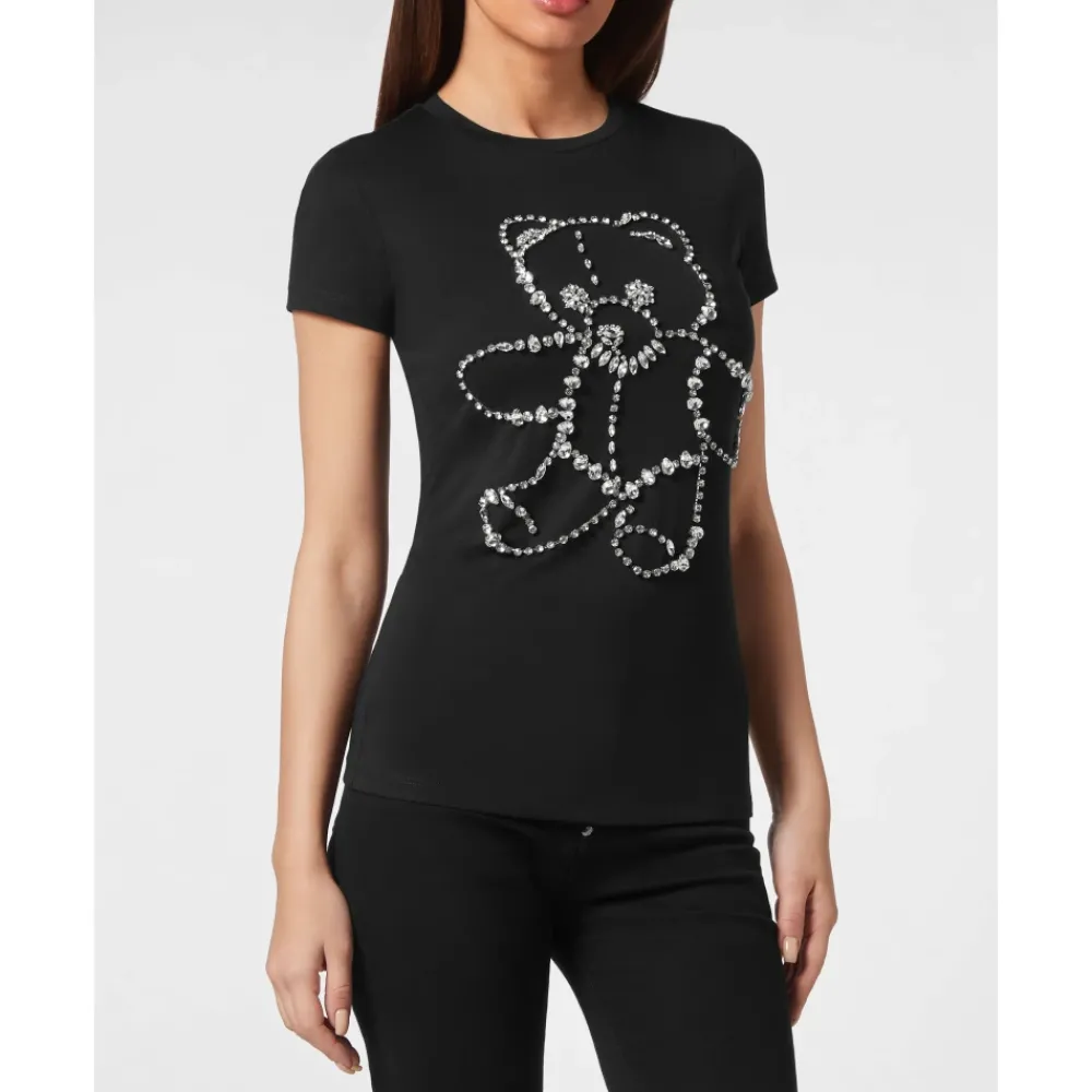 DAMES Philipp Plein Shirts^T-shirt met ronde hals Teddy Bear