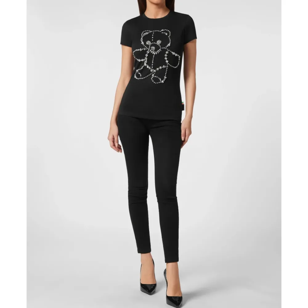 DAMES Philipp Plein Shirts^T-shirt met ronde hals Teddy Bear